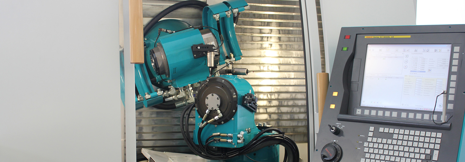 working FANUC machine at Schneeberger